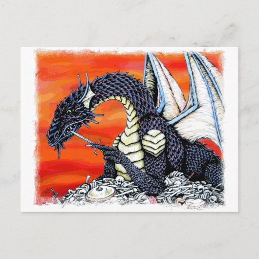 Carte Postale Smaug (Devant)