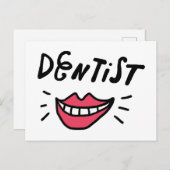 Carte Postale Smile Dentiste (Devant / Derrière)