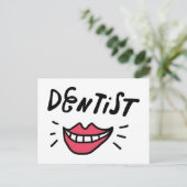 Carte Postale Smile Dentiste (Debout devant)