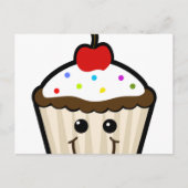 Carte Postale Smile Face Cupcake (Devant)
