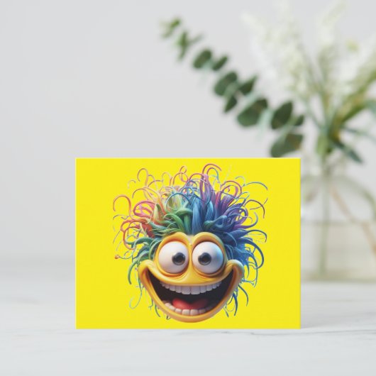 Carte Postale Smiley (Debout devant)