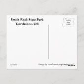 Carte Postale Smith Rock Fall (Dos)