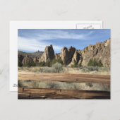 Carte Postale Smith Rock Park Oregon (Devant / Derrière)