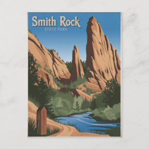 Carte Postale Smith Rock State Park Vintage