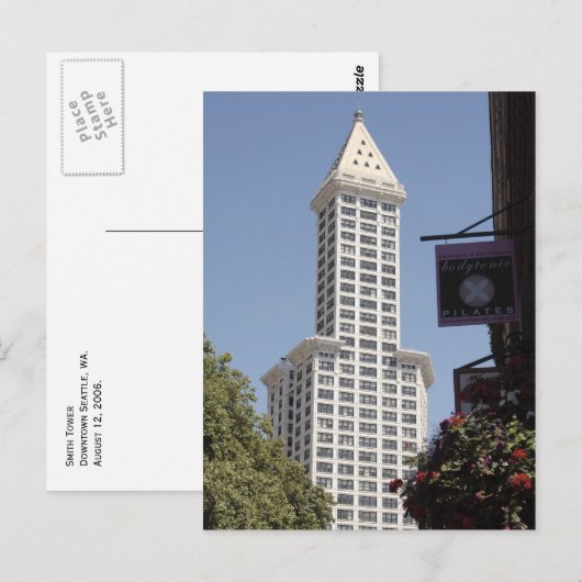 Carte Postale Smith Tower (Devant / Derrière)