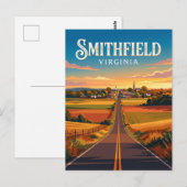 Carte Postale Smithfield États-Unis (Devant / Derrière)