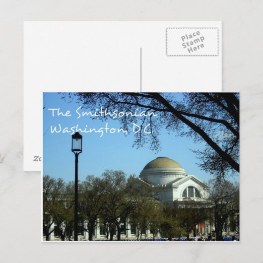 Carte Postale Smithsonian Pride (Devant / Derrière)