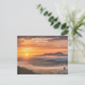 Carte Postale Smokey Mountains vu de Knoxville, Tennessee (Debout devant)