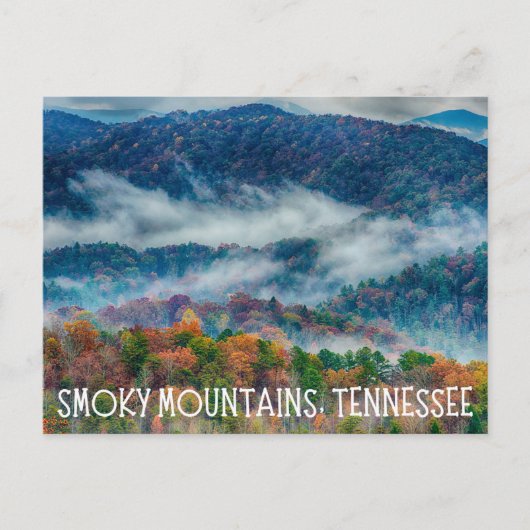 Carte postale Smoky Mountains Tennessee (Devant)