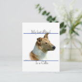 Carte Postale Smooth Collie Best Friend 2 (Debout devant)