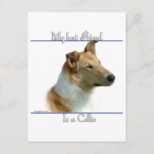 Carte Postale Smooth Collie Best Friend 2