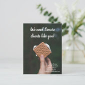 Carte Postale s'more clients référencement immobilier vente (Debout devant)