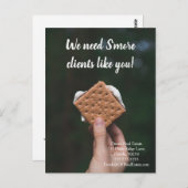 Carte Postale s'more clients référencement immobilier vente (Devant / Derrière)