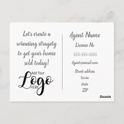 Carte Postale s'more clients référencement immobilier vente (Dos)