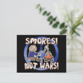 Carte Postale S'mores pas les guerres (Debout devant)