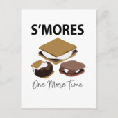 Carte Postale Smores S'Mores Dessert Une Fois De Plus Smore (Devant)