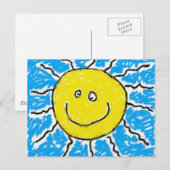 Carte Postale Smudgy Sun (Devant / Derrière)