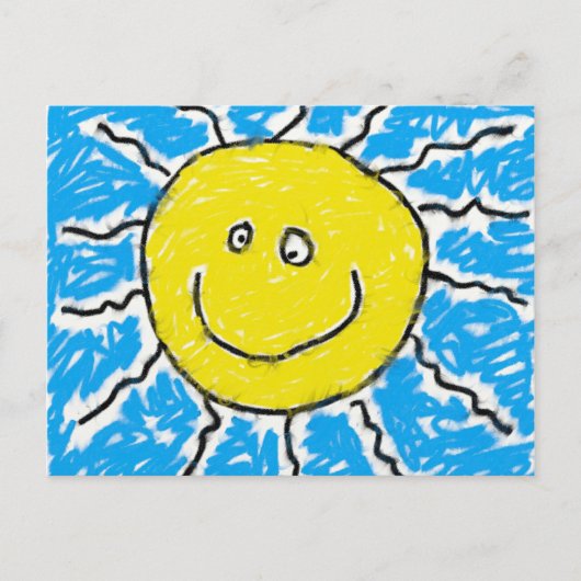 Carte Postale Smudgy Sun (Devant)