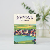 Carte Postale Smyrne États-Unis (Debout devant)