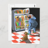 Carte postale Snack du livre de nuit (Devant / Derrière)