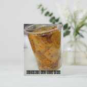 Carte Postale Snack en papier de riz vietnamien (Debout devant)