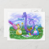 Carte Postale Snack Time ! (Devant / Derrière)