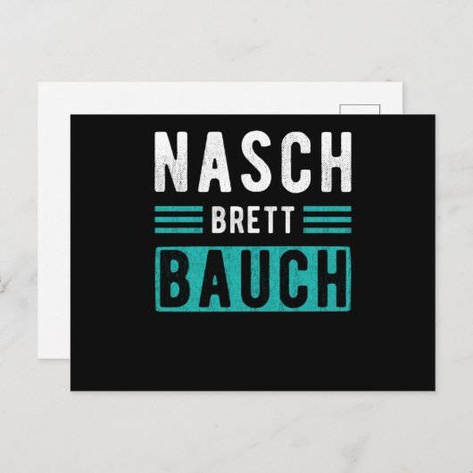 Carte Postale Snackboard Belly (Devant / Derrière)