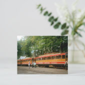 Carte Postale Snaefell Mountain Railway, île de Man (Debout devant)