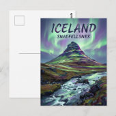 Carte Postale Snaefellsnes Islande (Devant / Derrière)