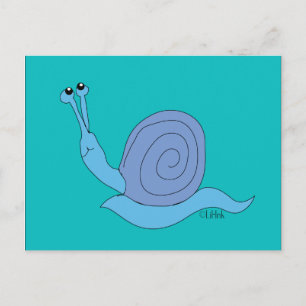 Carte postale Snail