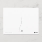 Carte postale Snail (Dos)