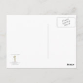 Carte postale Snail (Dos)