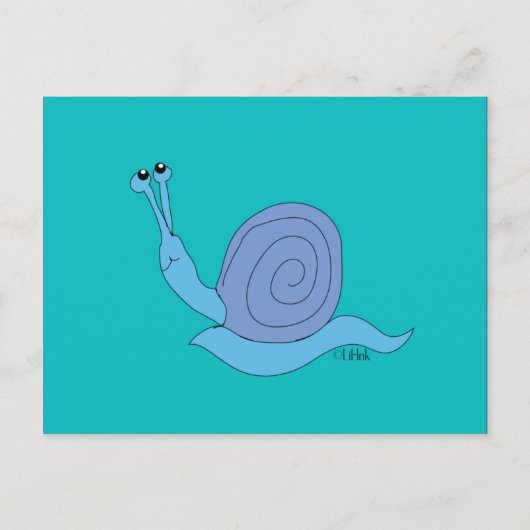 Carte postale Snail (Devant)