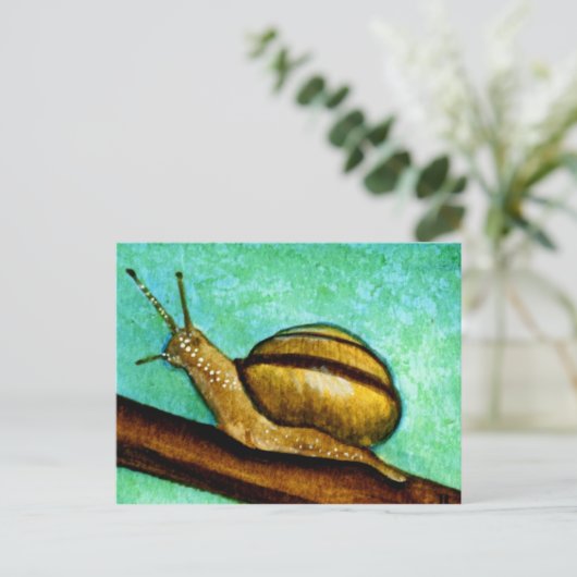 Carte postale Snail 1 (Debout devant)