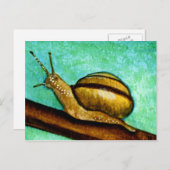 Carte postale Snail 1 (Devant / Derrière)