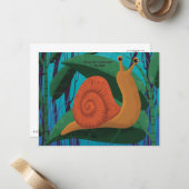 Carte postale Snail Mail 10-Pack (Devant/Arrière en situation)
