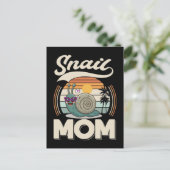 Carte Postale Snail Mama Gardening Snail Lover (Debout devant)