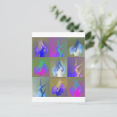 Carte Postale Snail Pop Art (Debout devant)