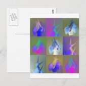 Carte Postale Snail Pop Art (Devant / Derrière)