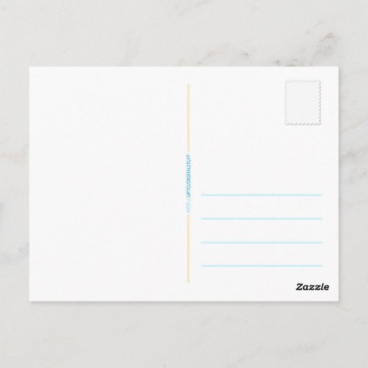 Carte postale Snailmail (Dos)