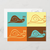 Carte postale Snails (Devant / Derrière)