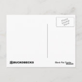 Carte postale Snake Rat Noir. (Dos)