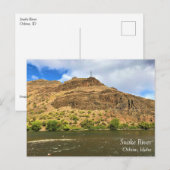 Carte Postale Snake River, Oxbow, Idaho (Devant / Derrière)