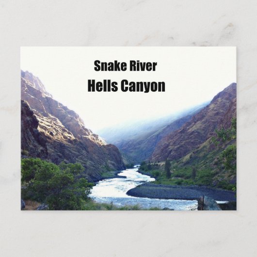 Carte Postale Snake Rotver, Hells Canyon (Devant)