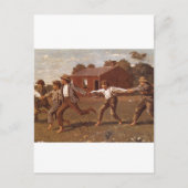 Carte Postale Snap the Whip', Winslow Homer_Great Work of Art (Devant)
