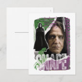 Carte Postale Snape (Devant / Derrière)