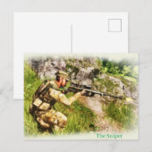 Carte postale : Sniper (Devant / Derrière)