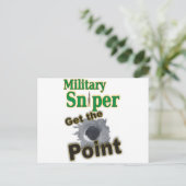 Carte Postale Sniper militaire(1) (Debout devant)