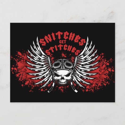 Carte Postale Snitches Obtenir des points (Devant)