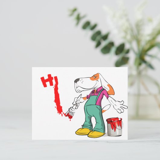 Carte postale Snoop Dog (Debout devant)